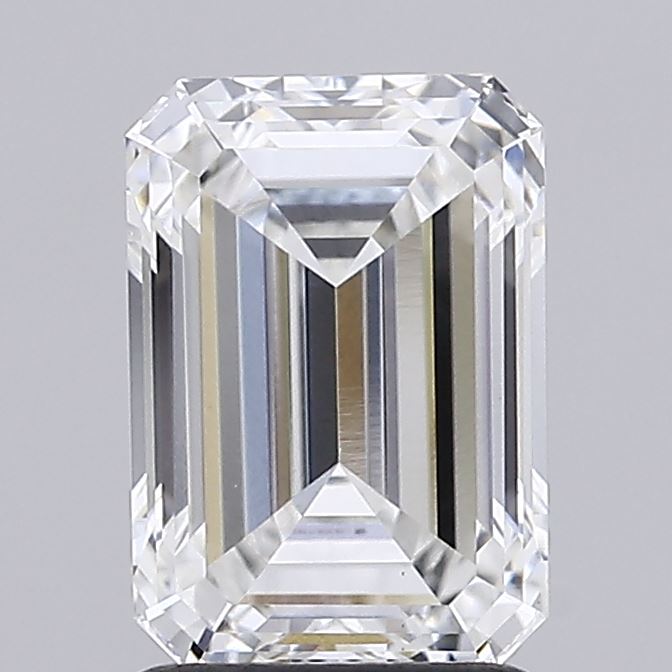 2.07ct Emerald E VS1 Lab Created Diamond