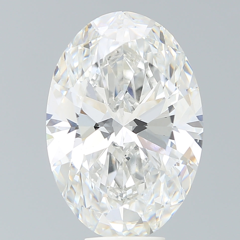 8.45ct Oval F VS1 Lab Created Diamond