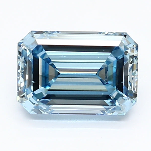 1.8ct Emerald   VS2 Lab Created Diamond