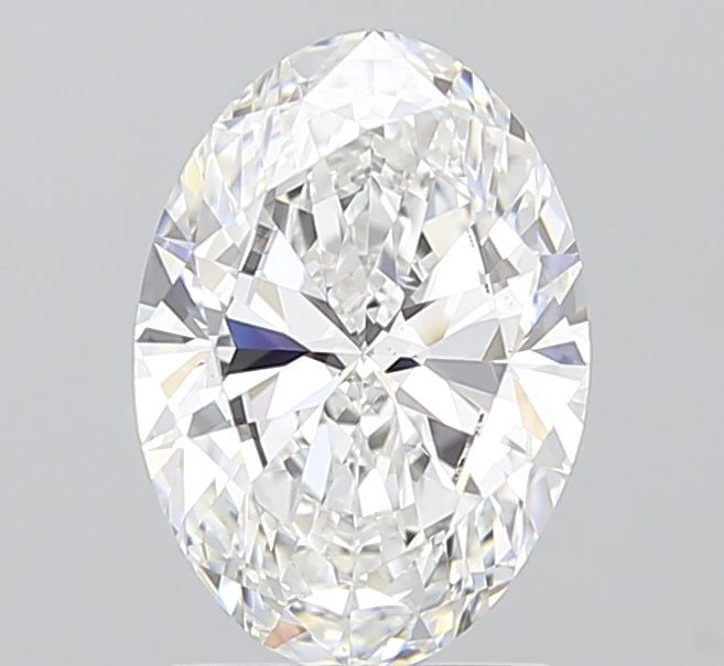 2ct Oval E VS2 Lab Created Diamond