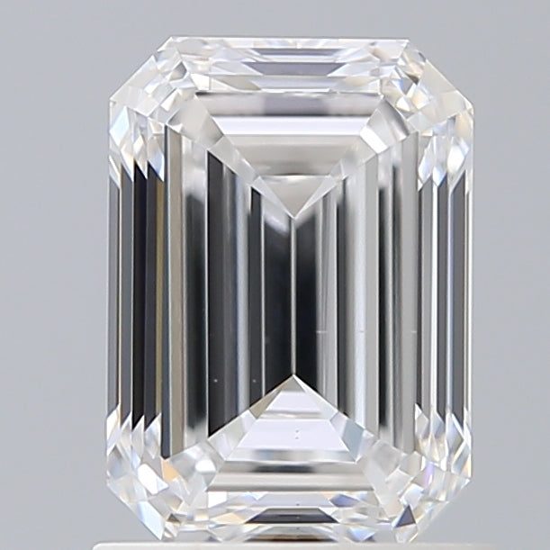 1.5ct Emerald D VVS2 Lab Created Diamond