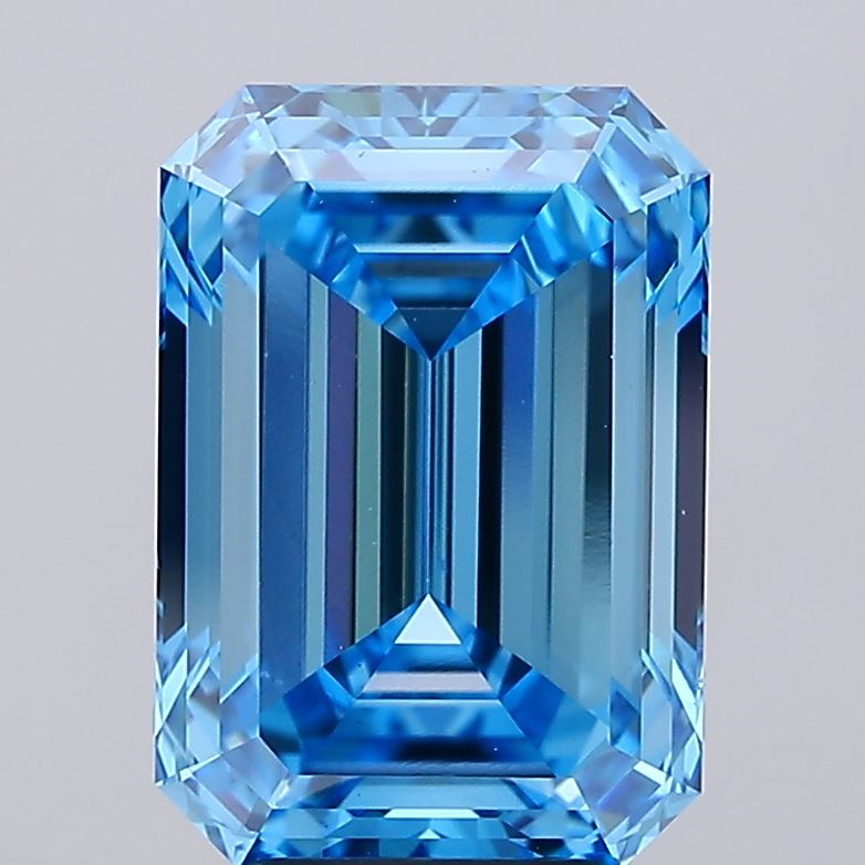 5.07ct Emerald  VS1 Lab Created Diamond
