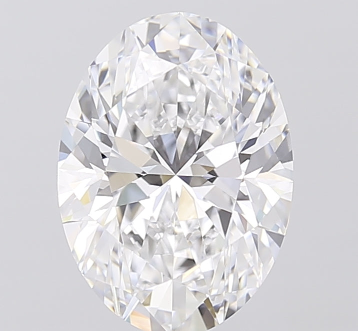 3.01ct Oval D IF Lab Created Diamond