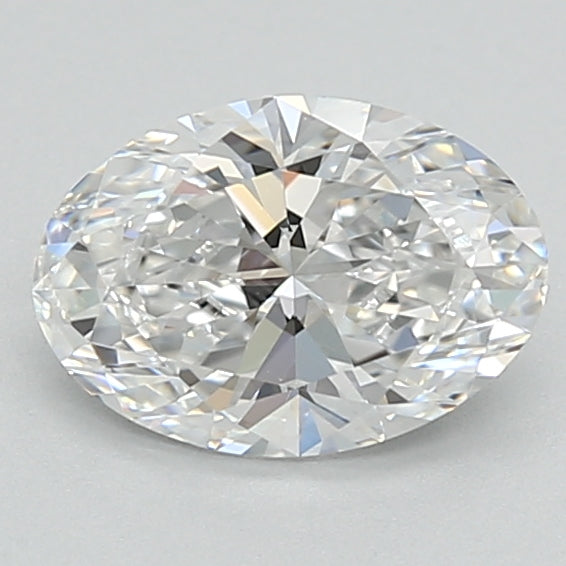 0.9ct Oval D VVS1 Lab Created Diamond