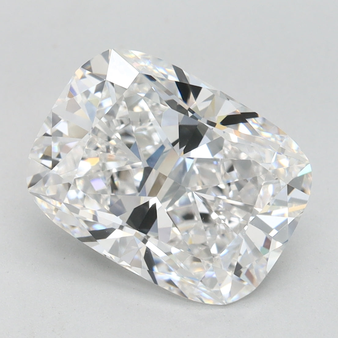 3.09ct Cushion D IF Lab Created Diamond
