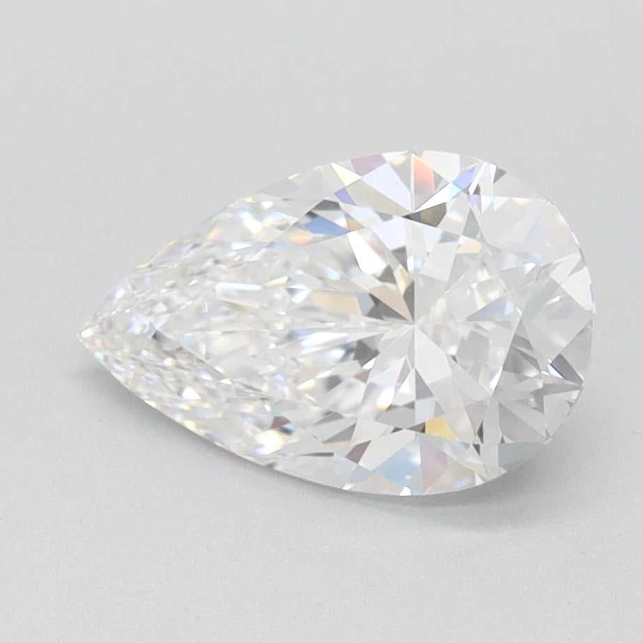 1.11ct Pear D VVS1 Lab Created Diamond