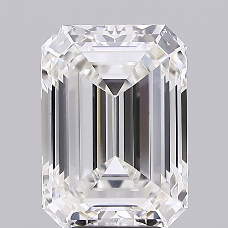5.1ct Emerald F VS1 Lab Created Diamond