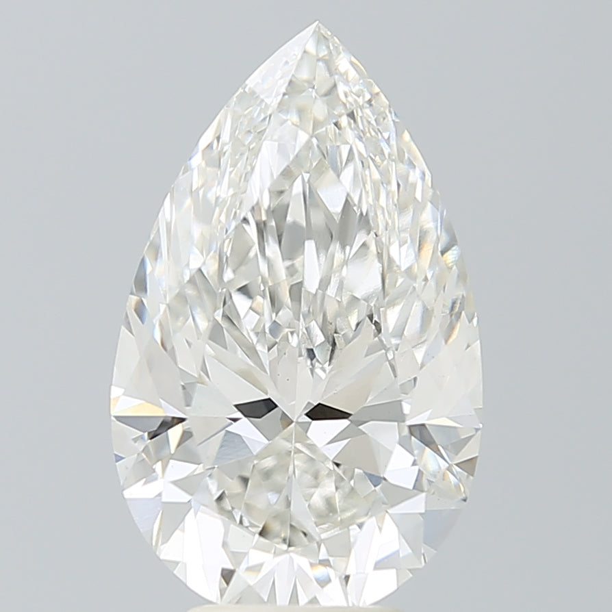 5.51ct Pear G VS1 Lab Created Diamond