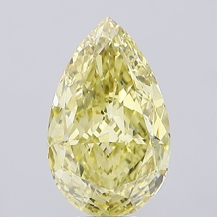 10.07ct Pear  VVS2 Lab Created Diamond