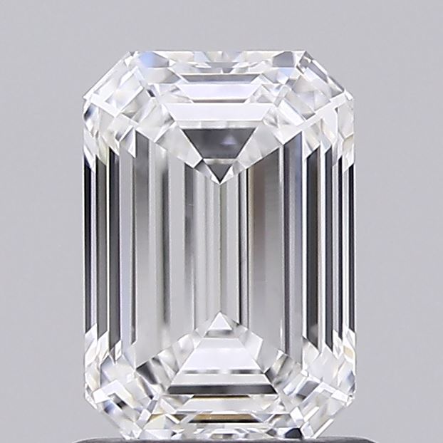 1.09ct Emerald E FL Lab Created Diamond