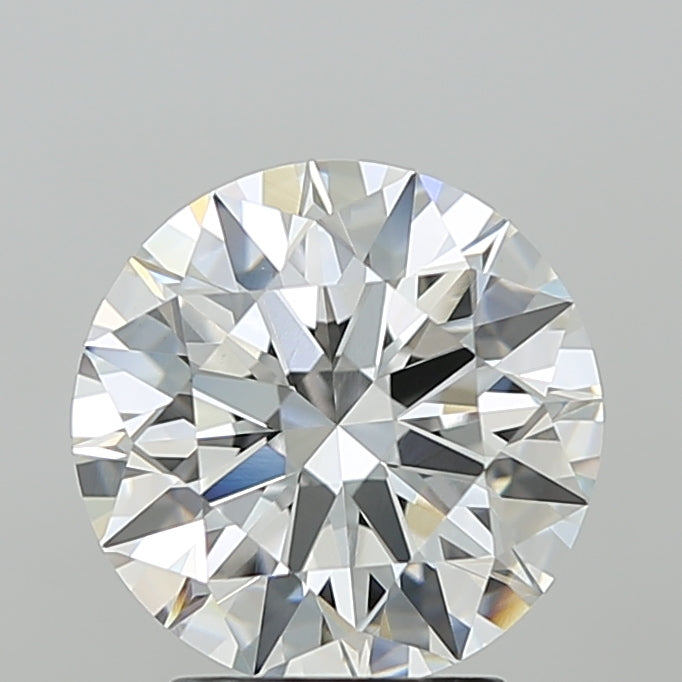 3.09ct Round F VVS2 Lab Created Diamond