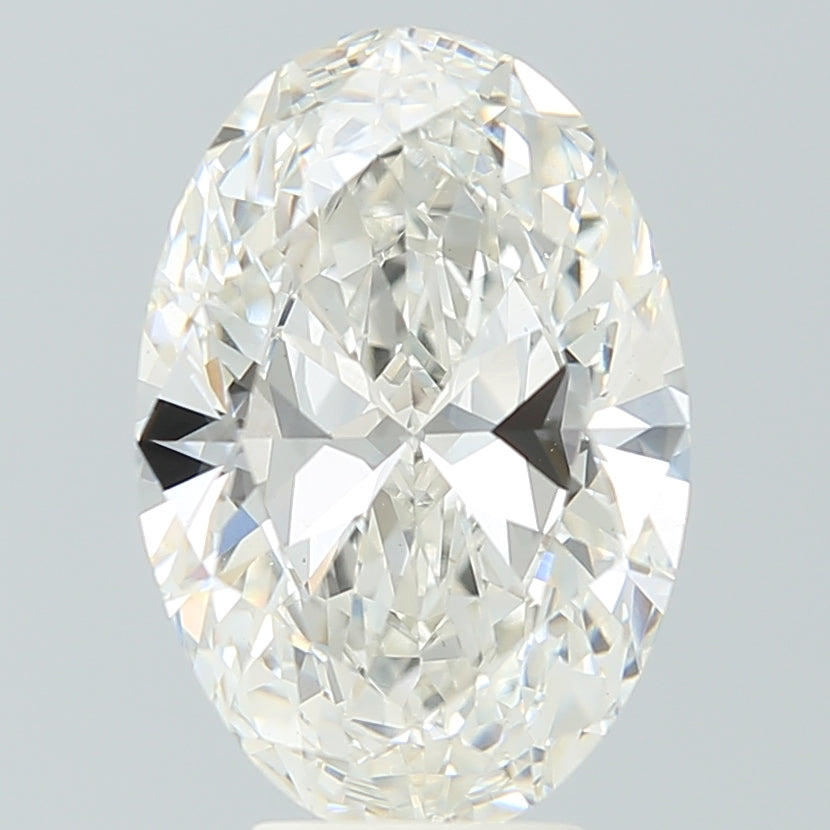 5.15ct Oval H VS1 Lab Created Diamond