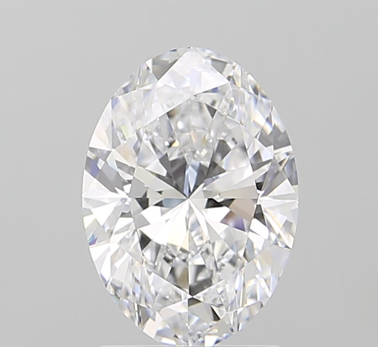 2.02ct Oval D VVS2 Lab Created Diamond