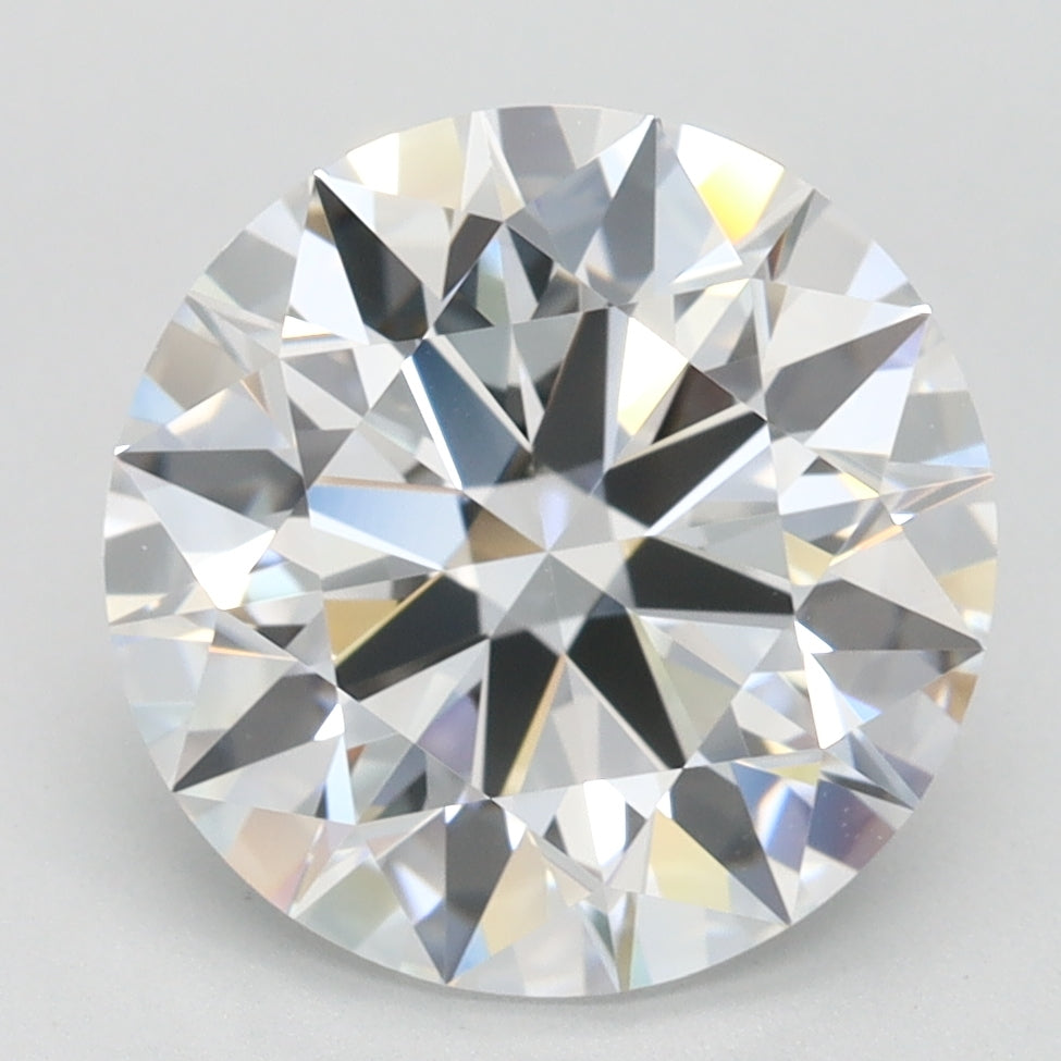 3.34ct Round D IF Lab Created Diamond