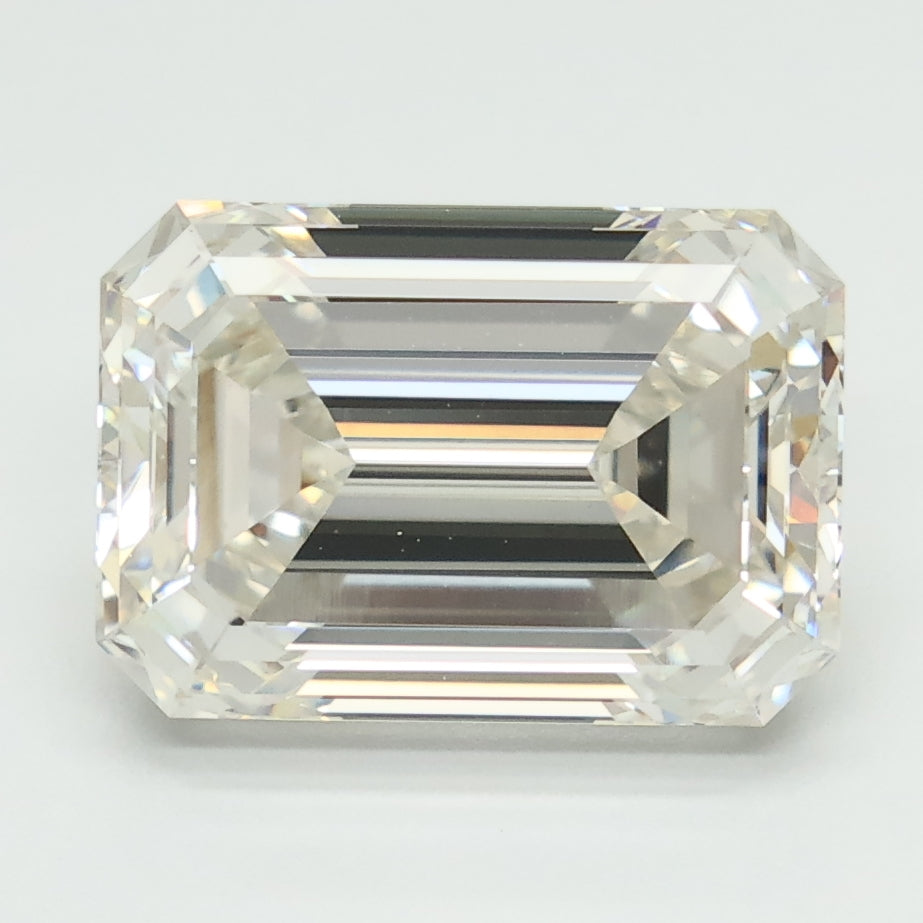 5.09ct Emerald   VS1 Lab Created Diamond