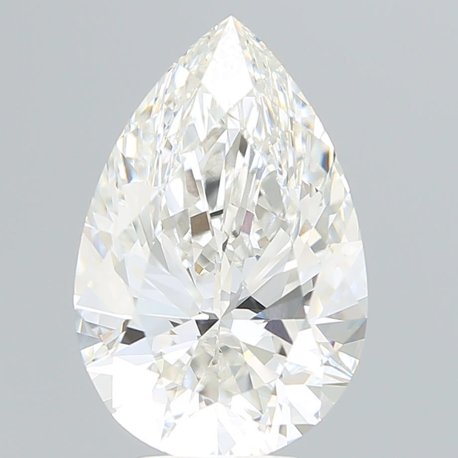 6.62ct Pear G VS1 Lab Created Diamond