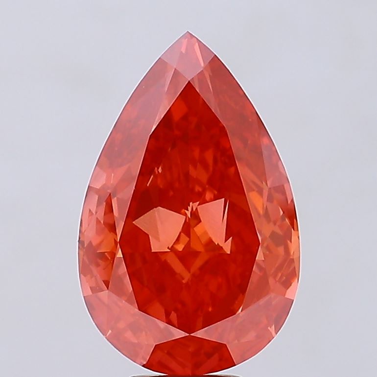 10.1ct Pear  VS1 Lab Created Diamond