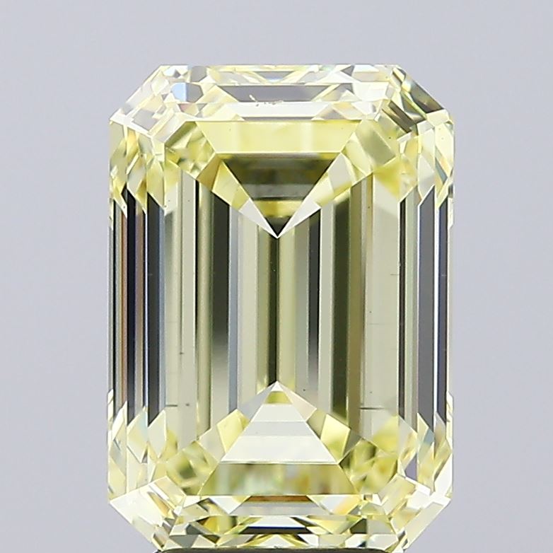 5.05ct Emerald  VS2 Lab Created Diamond