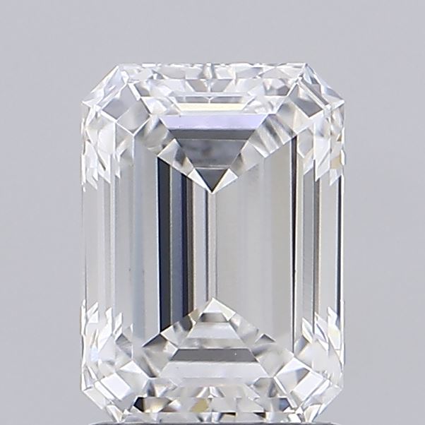 1.51ct Emerald F VS1 Lab Created Diamond