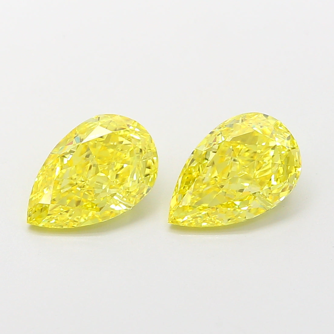 1.09ct Pear  VVS2 Lab Created Diamond
