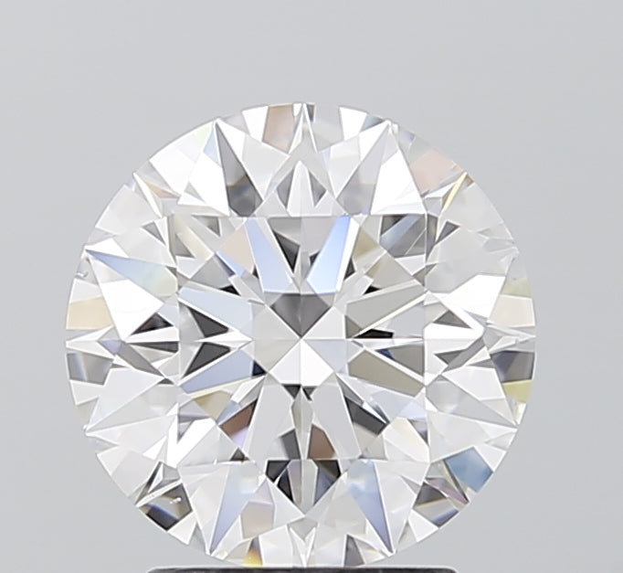 2.6ct Round D VVS1 Lab Created Diamond