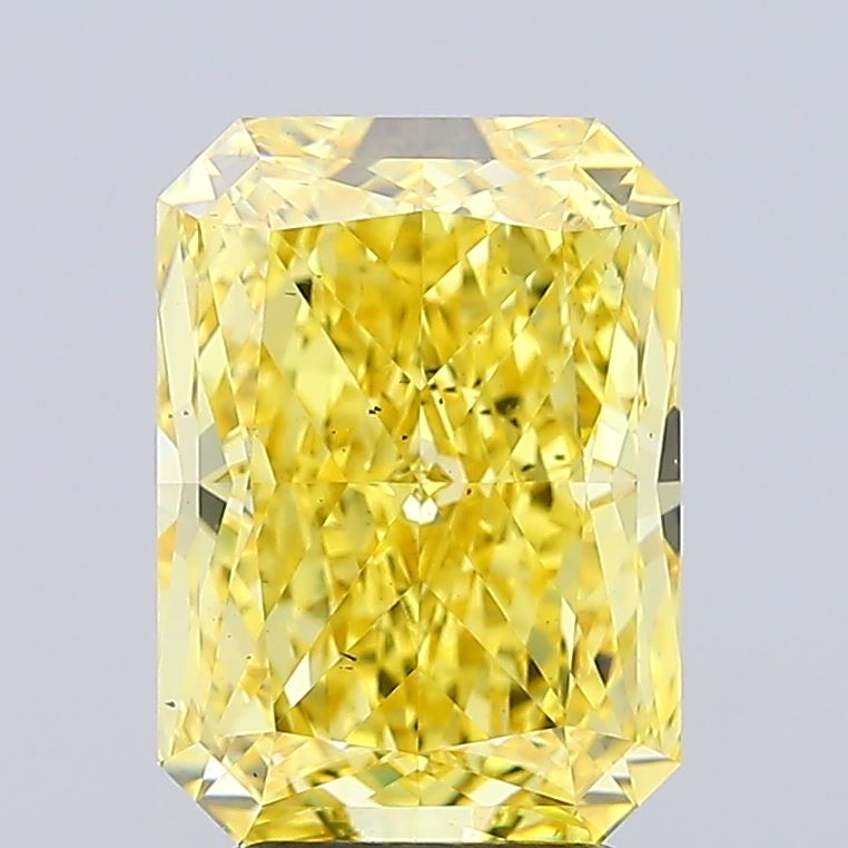 4.09ct Radiant  VS2 Lab Created Diamond