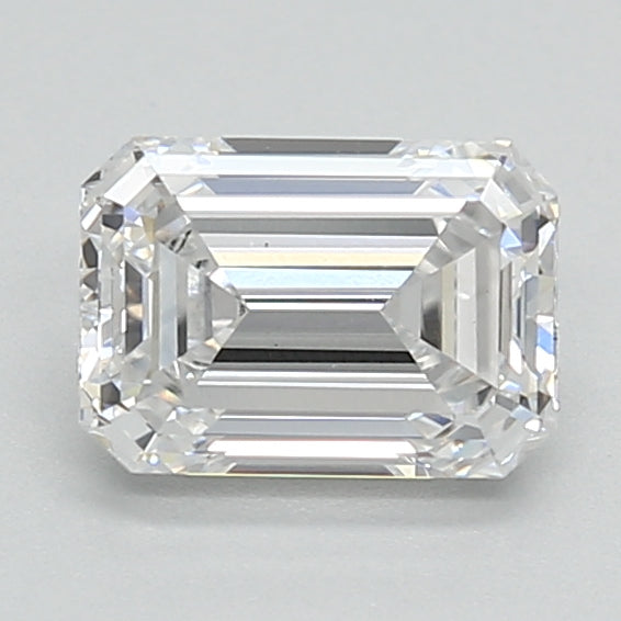 0.92ct Emerald D VS1 Lab Created Diamond