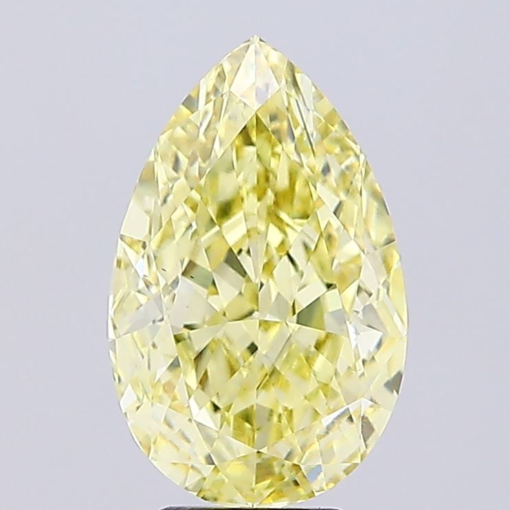 7.02ct Pear  VS2 Lab Created Diamond