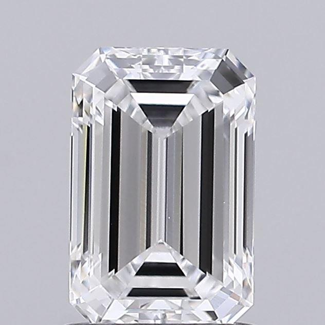 1ct Emerald D VVS2 Lab Created Diamond