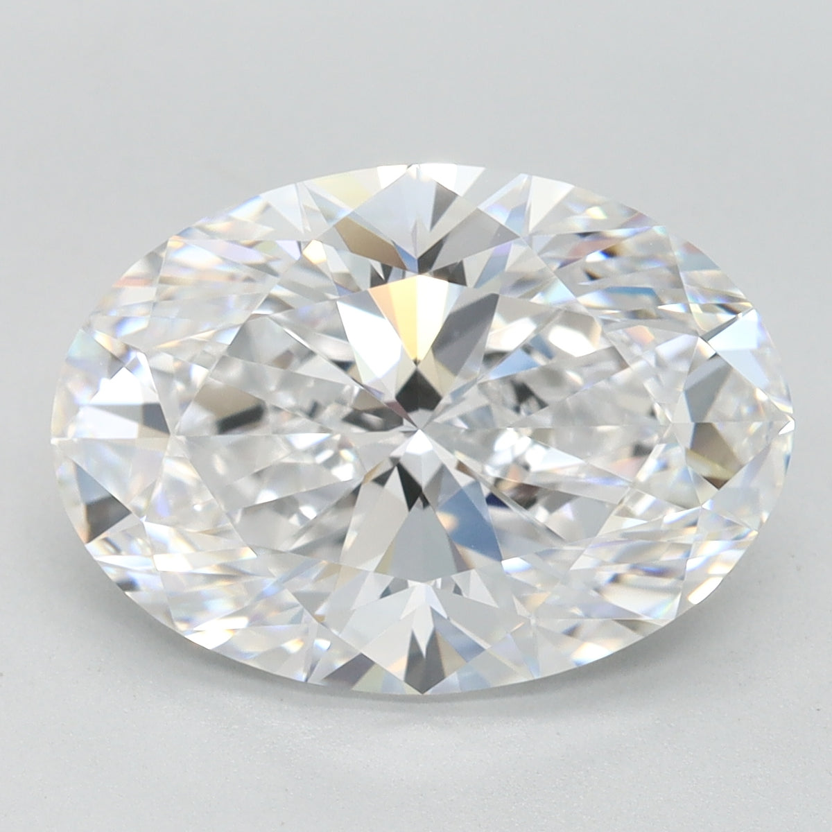 4.24ct Oval D IF Lab Created Diamond