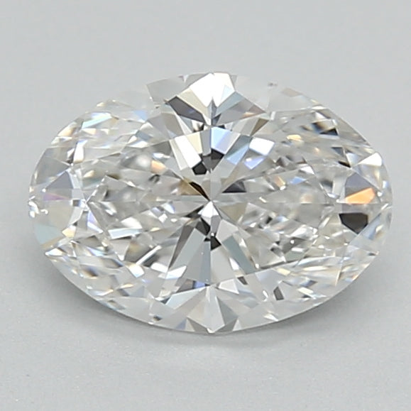 0.9ct Oval F VS2 Lab Created Diamond