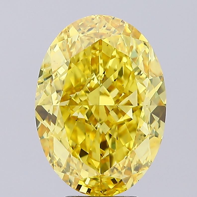 8.02ct Oval  VS2 Lab Created Diamond
