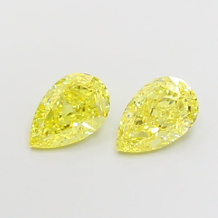 1.55ct Pear  VVS2 Lab Created Diamond