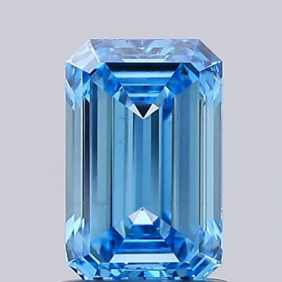1.06ct Emerald  VS2 Lab Created Diamond