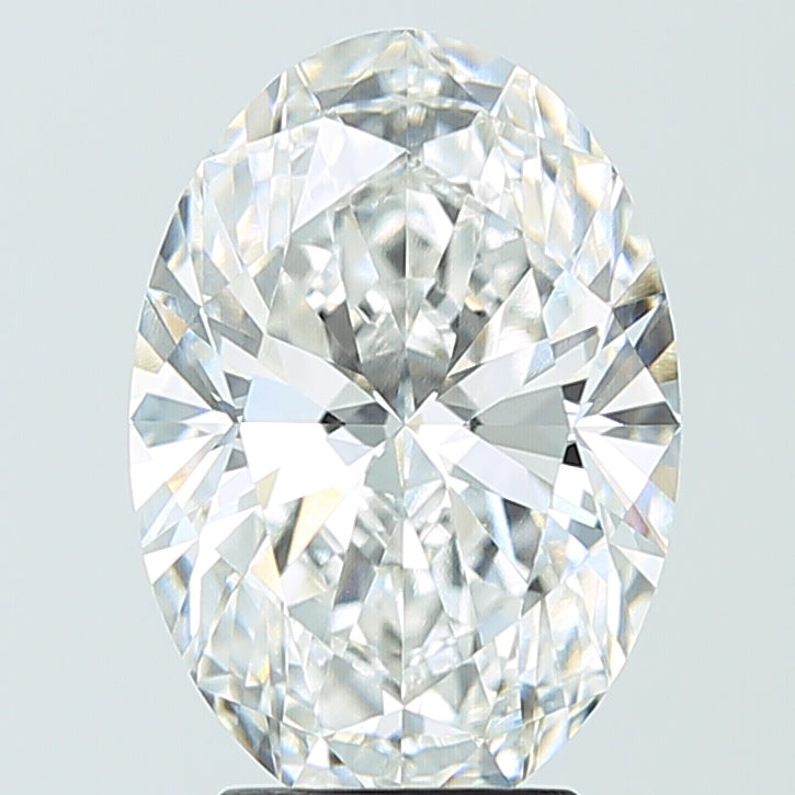 4.06ct Oval D VVS2 Lab Created Diamond