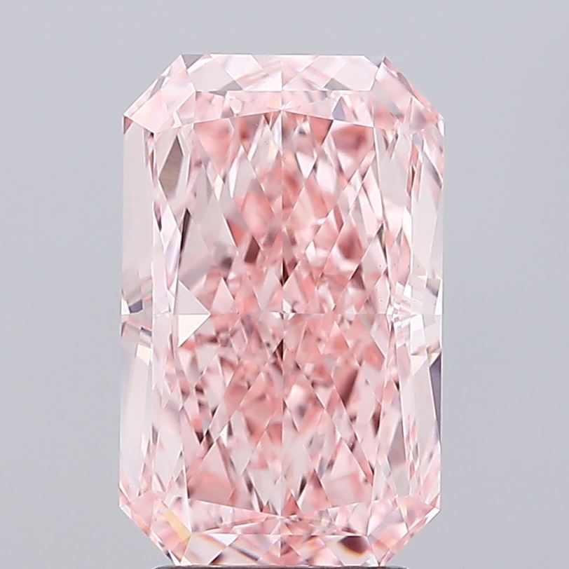 3.26ct Radiant  VVS2 Lab Created Diamond