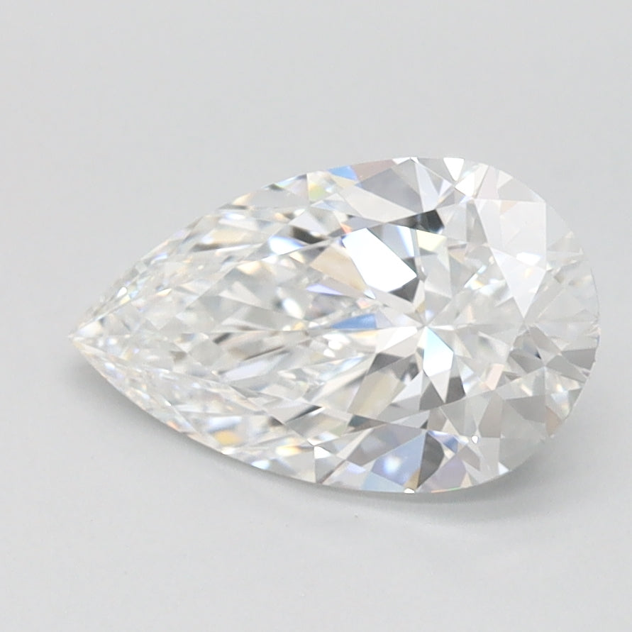 1.04ct Pear D VVS1 Lab Created Diamond