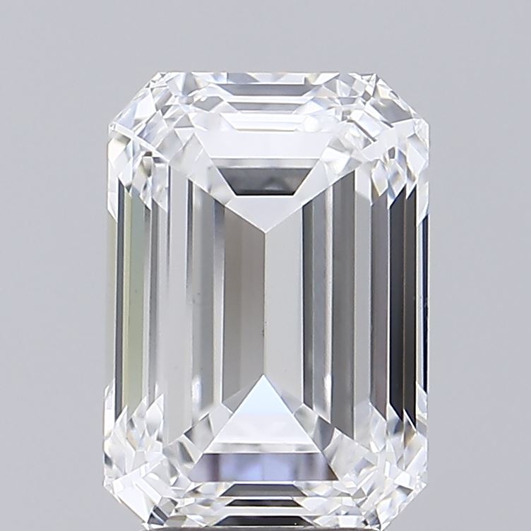 2.99ct Emerald D VVS2 Lab Created Diamond