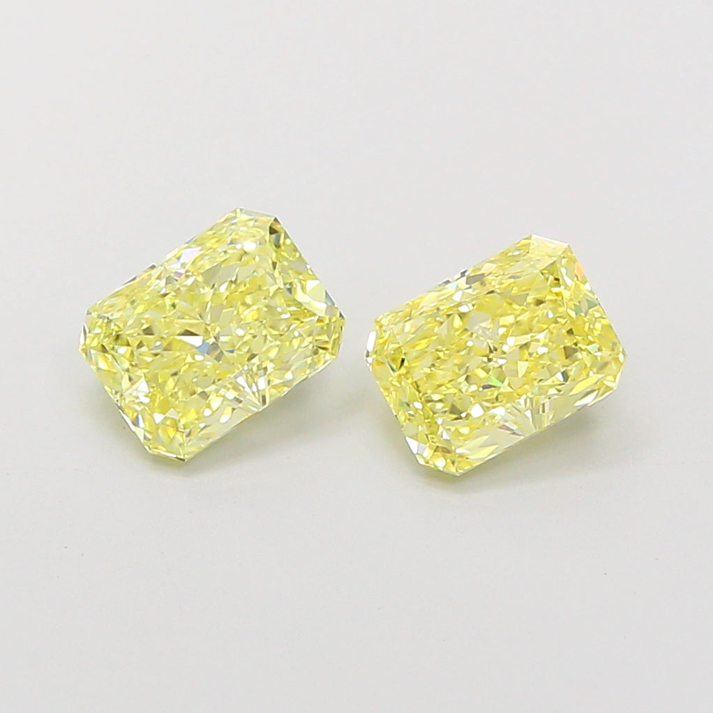 1.06ct Radiant  VVS2 Lab Created Diamond