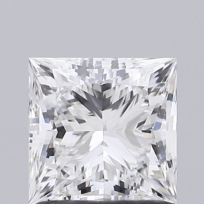 1.08ct Princess E VVS2 Lab Created Diamond
