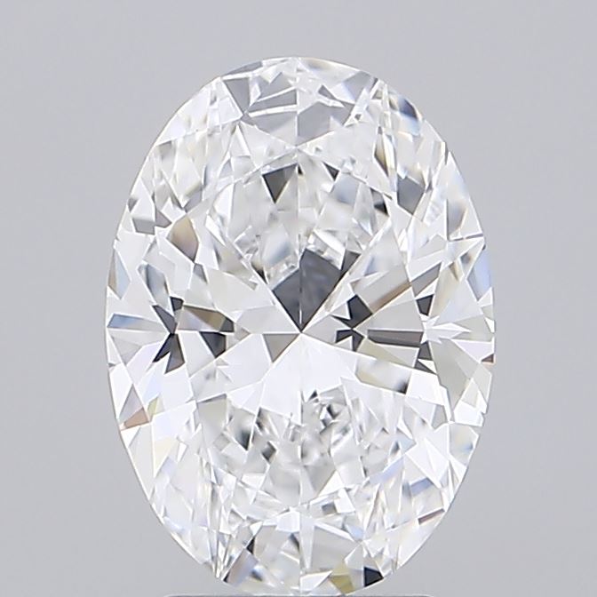 2.78ct Oval D IF Lab Created Diamond