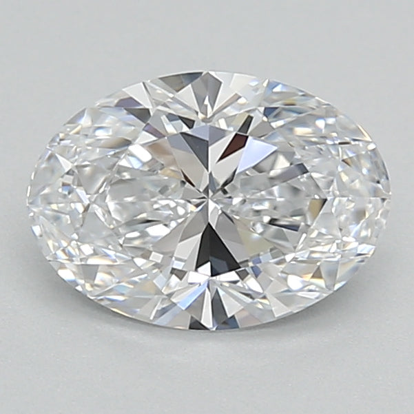 0.95ct Oval D VVS2 Lab Created Diamond