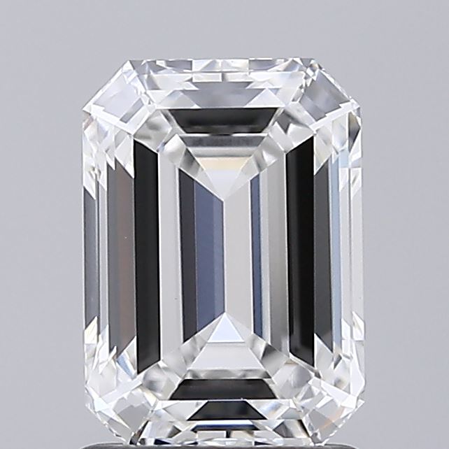 1.51ct Emerald F VVS2 Lab Created Diamond