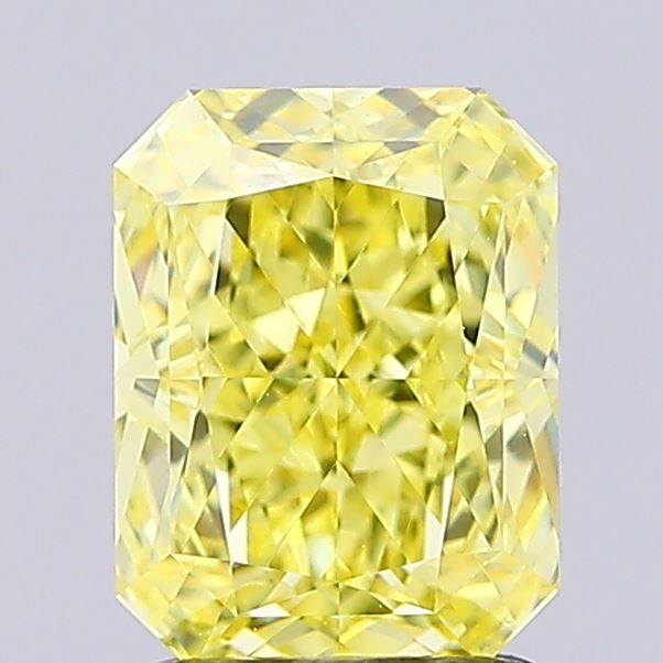 1.55ct Radiant  VVS2 Lab Created Diamond