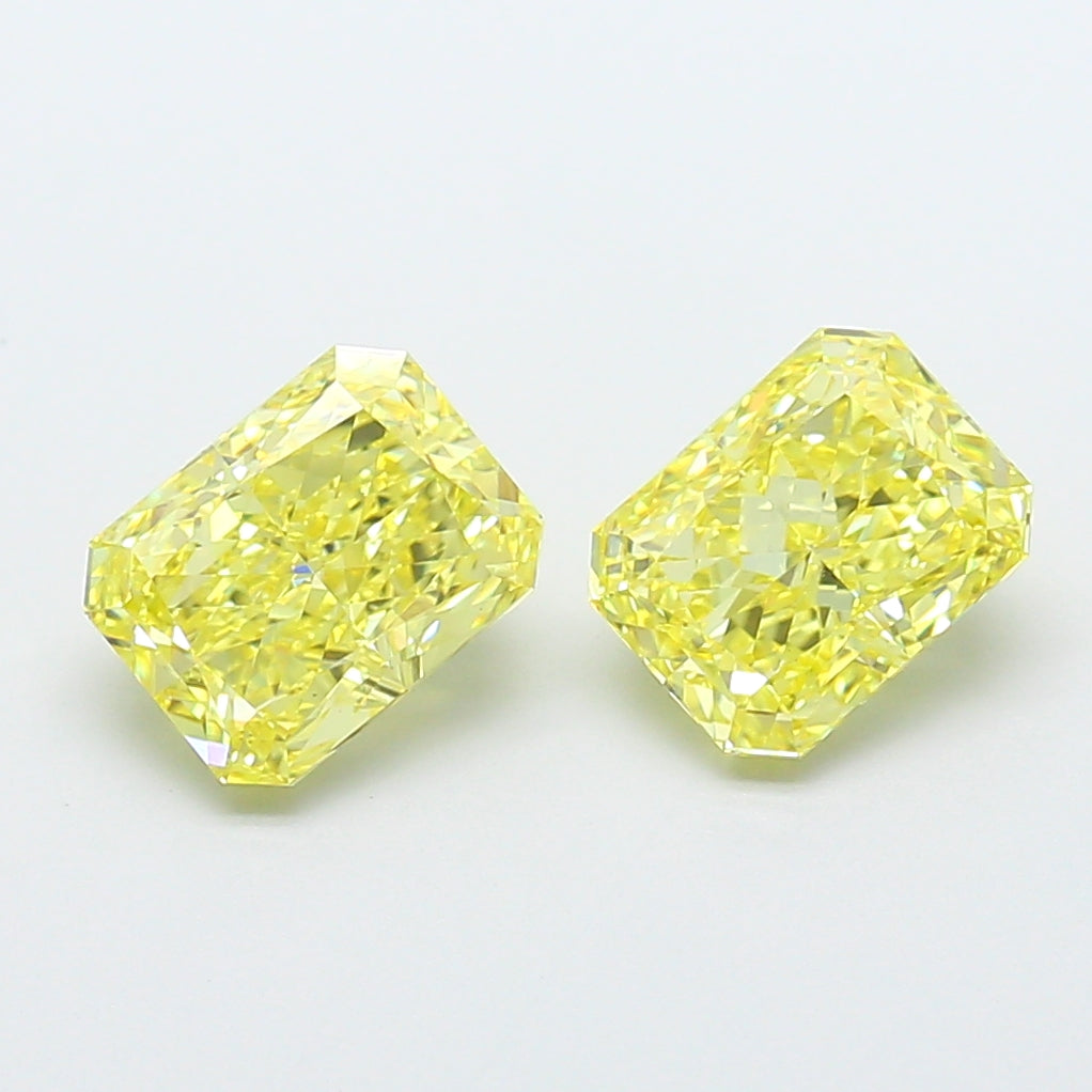 1.53ct Radiant  VVS2 Lab Created Diamond