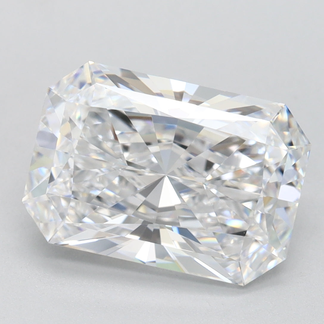 3.26ct Radiant D IF Lab Created Diamond