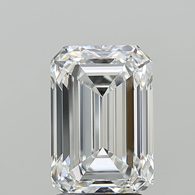 2.6ct Emerald E VS1 Lab Created Diamond