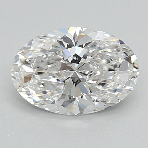 0.99ct Oval E VS2 Lab Created Diamond
