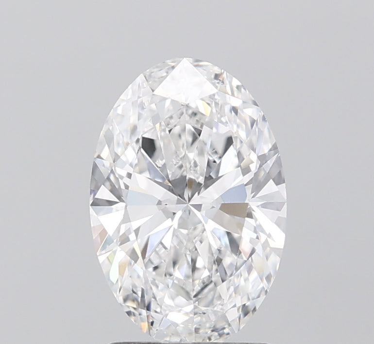 1.52ct Oval D IF Lab Created Diamond