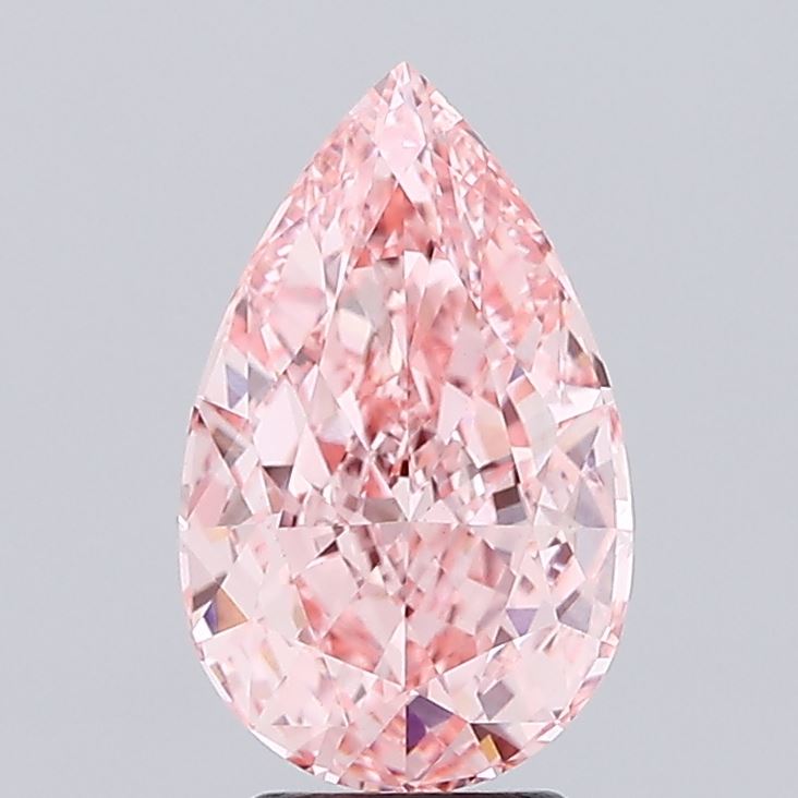 4.03ct Pear  VVS2 Lab Created Diamond